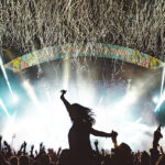 The main stage at Seaclose Park for guests staying in Isle of Wight Festival accommodation.