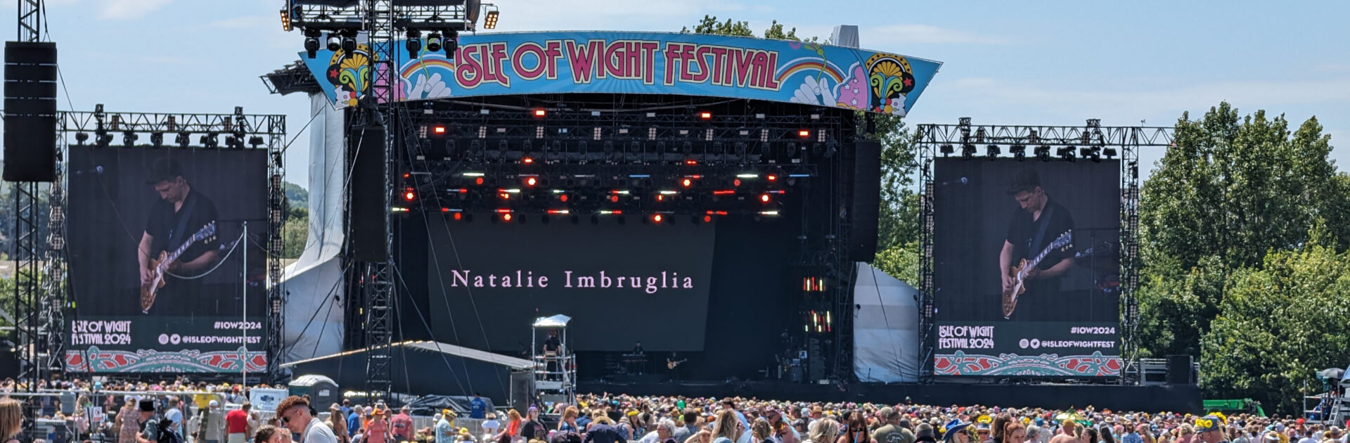 Luxury Isle of Wight festival accommodation offering a comfortable bed and premium amenities for weekend guests.