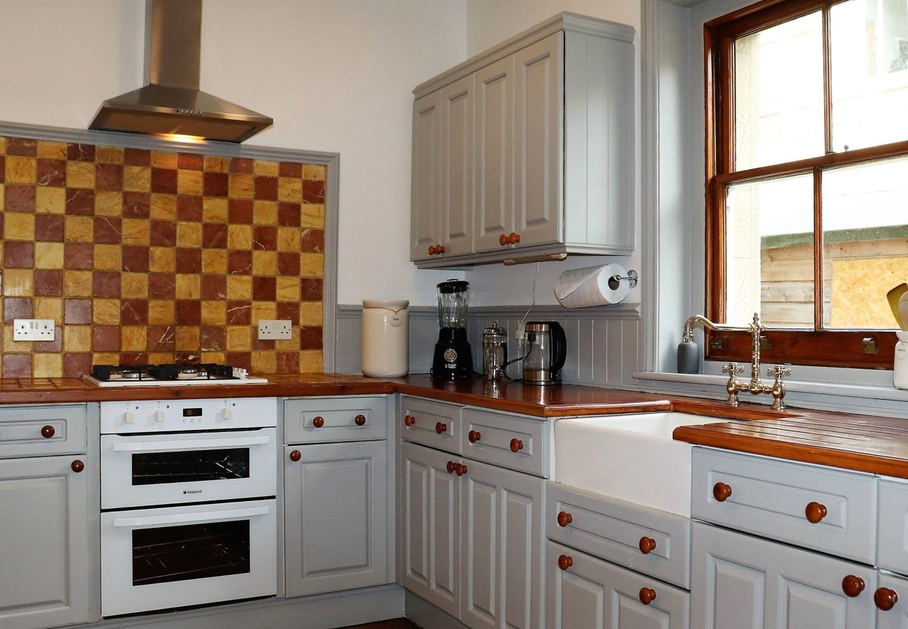 Spacious kitchen ideal for families and their dogs