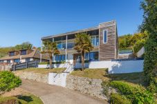 Front exterior view of luxury holiday accommodation in Ventnor